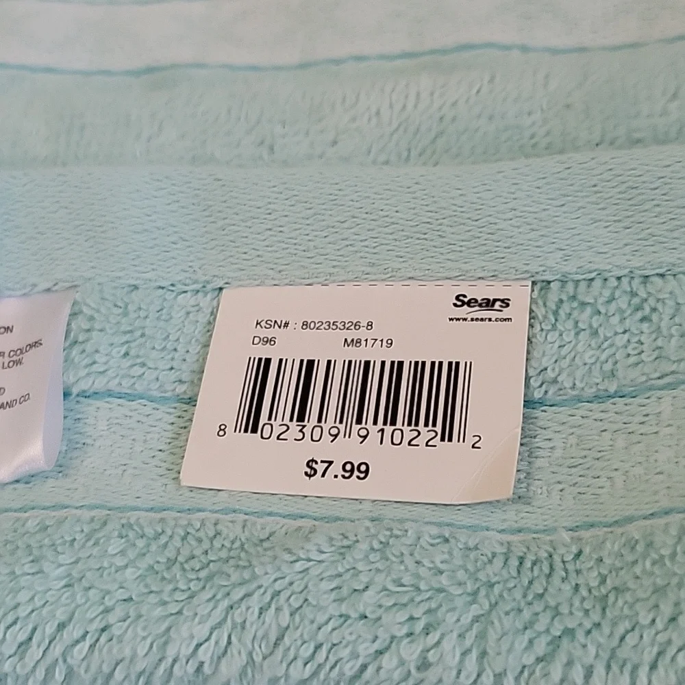 Let it Snow Cotton Hand Towels NEW